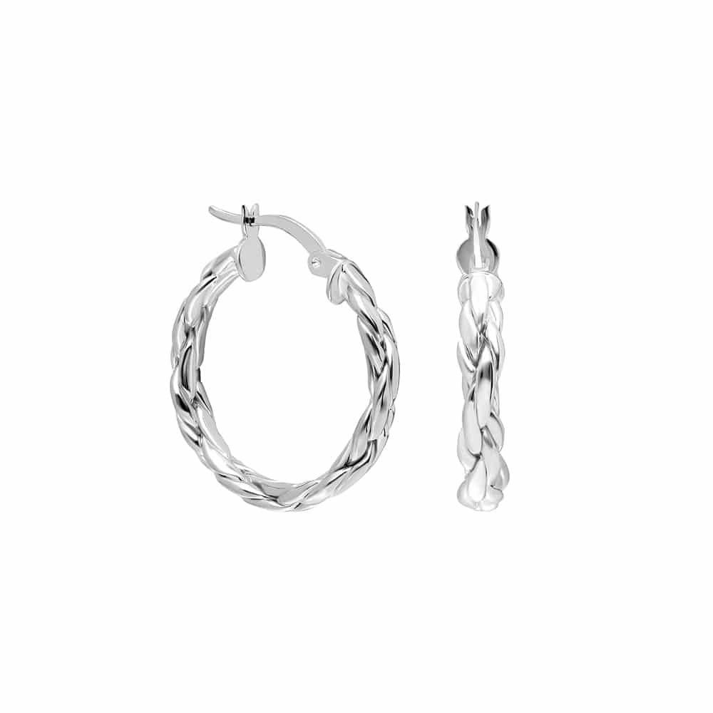 Alia Ohrringe aus 925er Silber – Ansicht 2